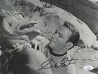 WILLIAM SHATNER & BOBBY CLARK  Signed STAR TREK GORN 8x10 Ph