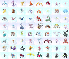Non Shiny 6IV XXXL Low Level (1-20**) Legendary Pokemon Sword/Shield Home