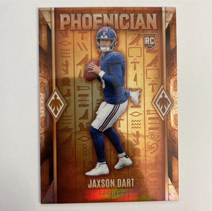 Jaxson Dart 2025 Panini Phoenix Phoenician CASE HIT SSP RC Rookie