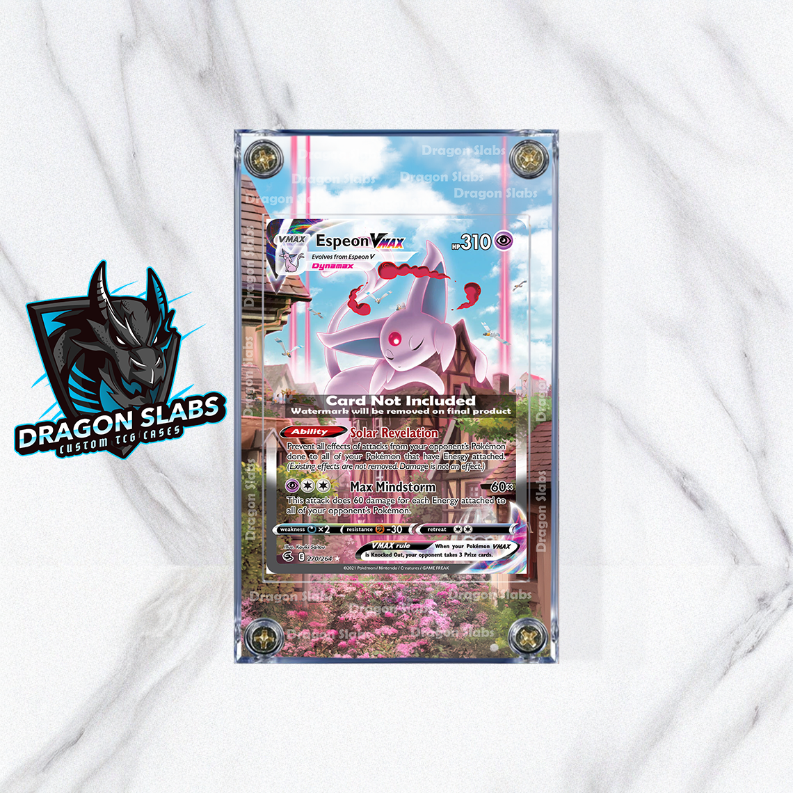 Pokemon Espeon Vmax Alt Art 270 Fusion Strike Extended Artwork