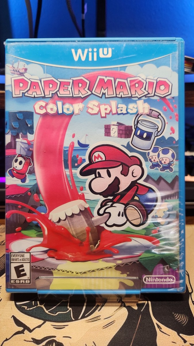 Paper Mario Color Splash Nintendo Switch Color Splash Paper Mario