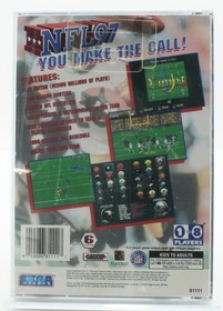 NFL 97 Sega Saturn - Sealed V-Overlap - 1996