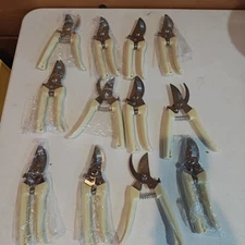 BUGUI Garden Shears Set of 12, White Pruning