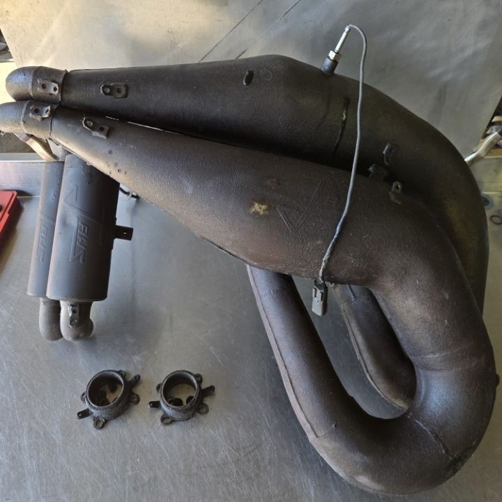 Arctic Cat F CFR M 1000 Twin Pipes Jaws Exhaust Package Attitude