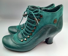 Hush Puppies Vivianna  Ankle Boots Green  Size UK 5  EU 38  Reg Fit Victorian