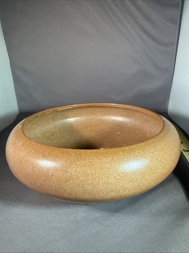 Vintage Frankoma Planter 212 Light Brown Glaze, Ada Clay. No Chips Or Cracks