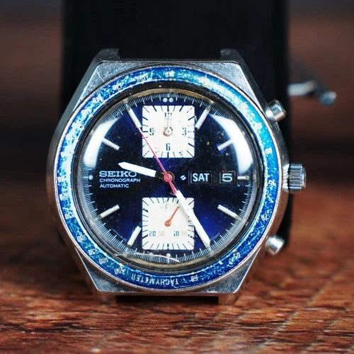 Vintage Seiko "Kakume" 6138-0030 - FOR PARTS/REPAIR .