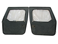 Aftermarket For Jeep Cj 76-86 Black Old School Soft Top Full Doors Free Ship