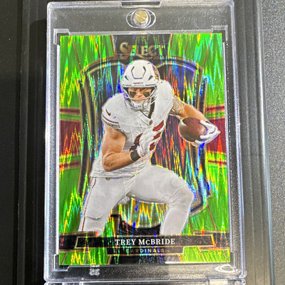 Panini 2025 Select Trey McBride Premier Level Prizm #124 Cardinals /699