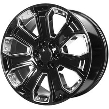 Performance Replicas Pr113 22x9 6x5.5 24mm Blackchrome Wheel Rim 22 Inch