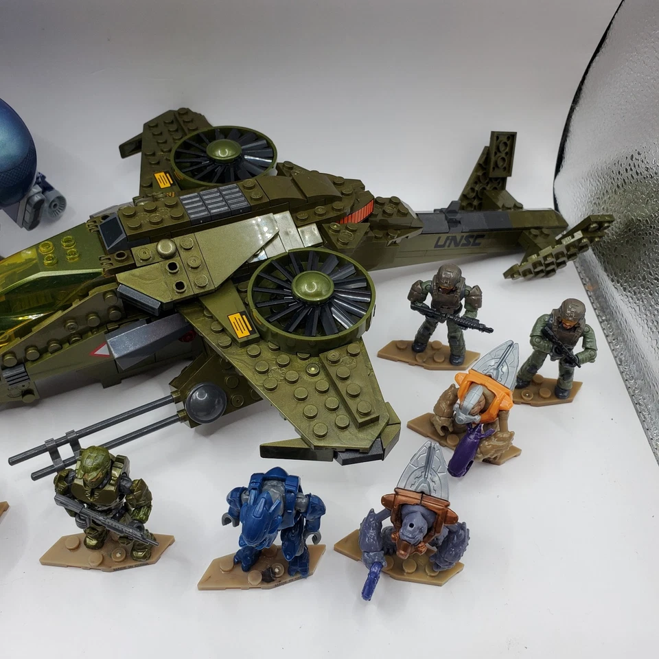 Incomplete Mega Construx Halo Aerial Ambush GGF83 Lot 10th ANNIVERSARY - Image 3 of 4