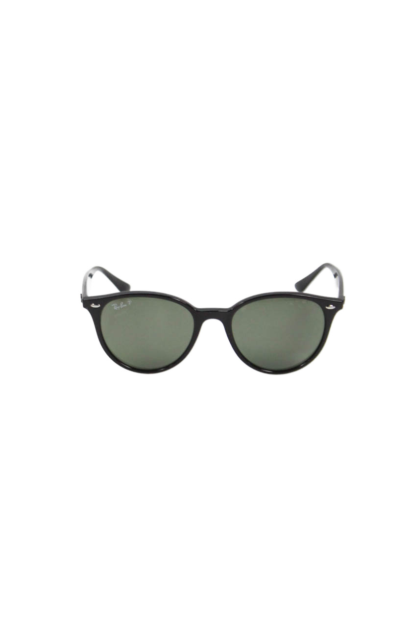 Ray Ban Womens Oval Frame Polarized Sunglasses Black RB 4305Free Shipping in US $100+ Orders | $6.95 Orders Below