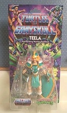 Turtles of Grayskull Teela Action Figure MOTU TMNT 2023 Mattel Sealed Brand new