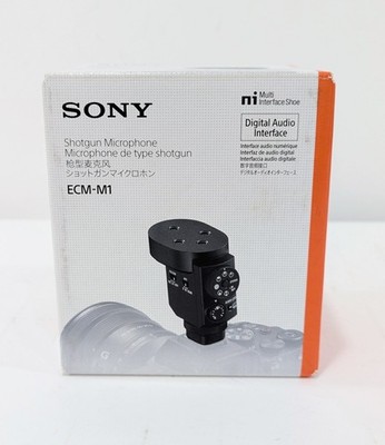 Sony ECM-M1 Compact Camera-Mount Digital Shotgun Microphone