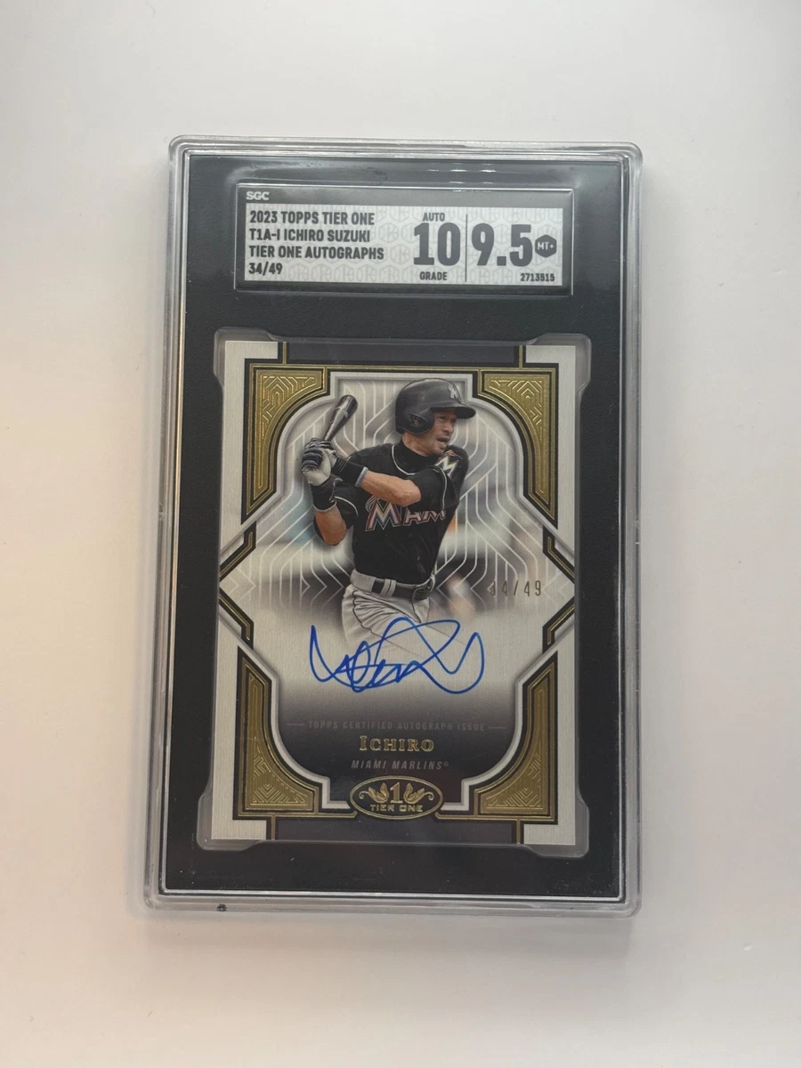 Ichiro Suzuki Seattle Mariners Baseball Autographed Sports Trading