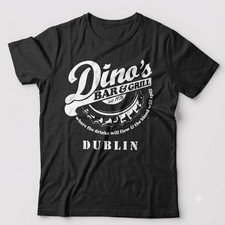 Dinos Bar And Grill Unisex T-Shirt S-5XL Thin...