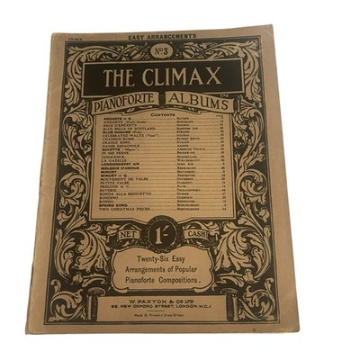 The Climax Albums For Pianoforte Nr.3 (Noten) Taschenbuch