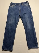 Levi’s 505 Vintage Made in USA Jeans Regular Fit Straight Leg Blue W38 L30