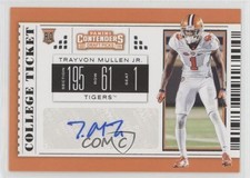 2019 Panini Contenders Draft Picks College Ticket Trayvon Mullen Jr Auto 2r7