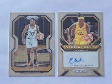 2021 Panini Prizm WNBA Signatures Erica Wheeler #SG-EWL Auto + Base 