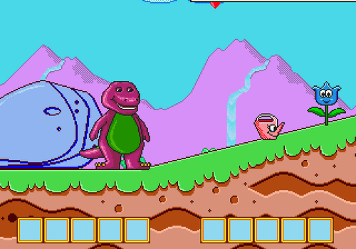 Barney Hide And Seek - Sega Genesis Game - Picture 3 of 7