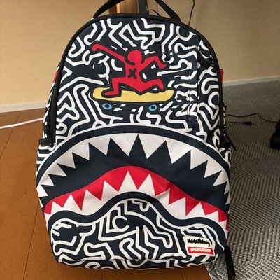 SPRAYGROUND Keith Haring Rucksack Street Style aus Japan