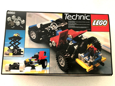 Lego Technic 8860 Car Chassis vintage set complete boxed