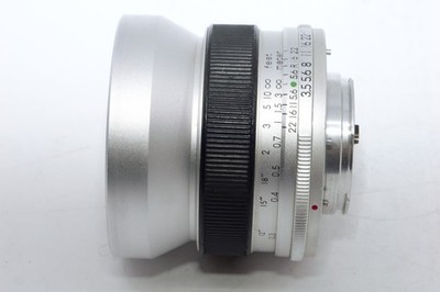 Topcon RE Auto-Topcor 25mm f3.5 Wide-Angle Lens w/Hood. Topcon