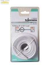 Certified Nikkai 10 Meter BT to RJ11 Standard Phone Connection Lead