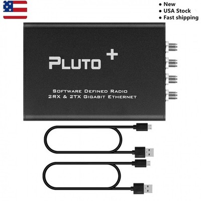 USA stock PLUTO+ SDR Transceiver Radio 70MHz-6GHz Software Defined Radio 