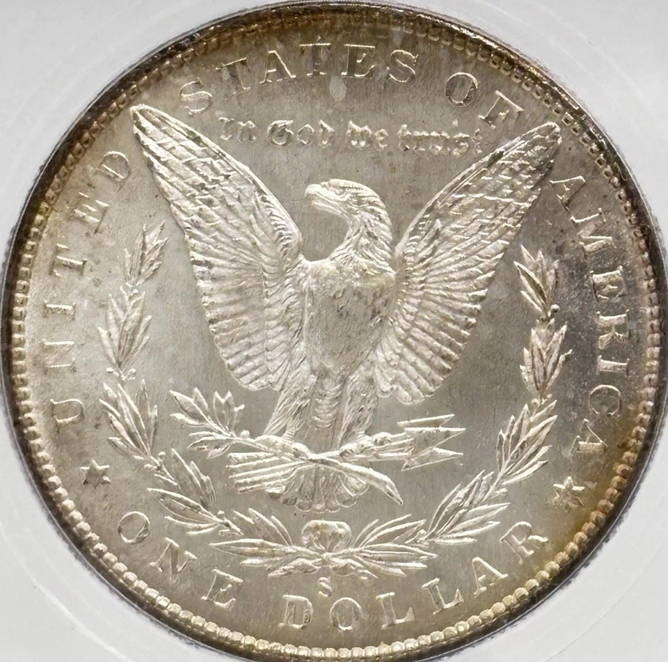 1880-S Morgan Silver Dollar - ICG MS64 ~1723600404~   #14242 - Image 3 of 4