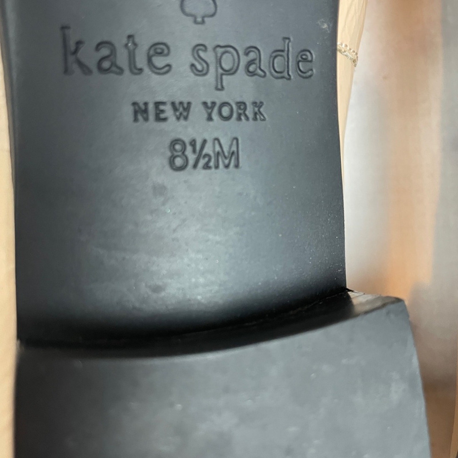 Kate Spade Brie Nude Patent Leather Kiltie Fringe Loafer Flats Classic Sz 7.5 thumbnail 9