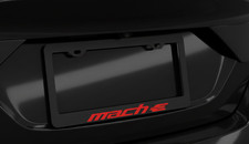 Black License Plate Frame Holder For Mach E Anti-rust Metal Premium