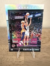 2025 Panini Caitlin Clark Chronicled #9 Silver Holo Foil SP Indiana Fever