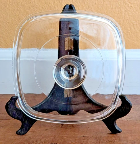 Corning Ware Replacement 7” Sq. Clear Glass Lid Pyrex A-7-C Casserole LID ONLY