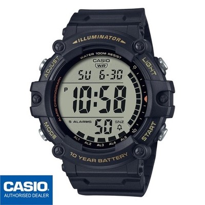 CASIO AE-1500WHX-1AVCF AE-1500WHX-1A CASIO Collection Negro Correa extra larga