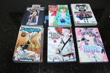 Vintage Anime Books Lot of 6 Deathnote, My Secret Monster, Rebound, Demon Prince