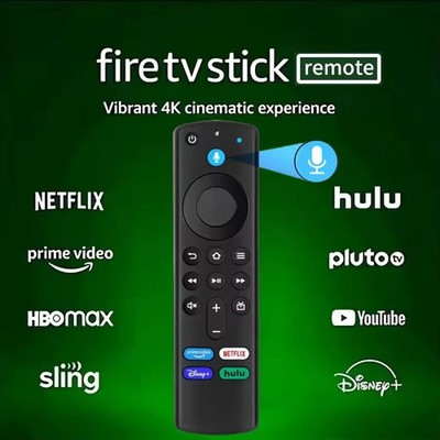 Ersatz Voice Remote Control for Amazon Fire TV Stick 2nd Gen, 3rd Gen, 4K DE