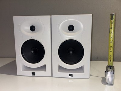 WHITE Kali Audio LP-6 (2nd Wave) Pro Studio Speakers (PAIR)- Local Pick Up OK