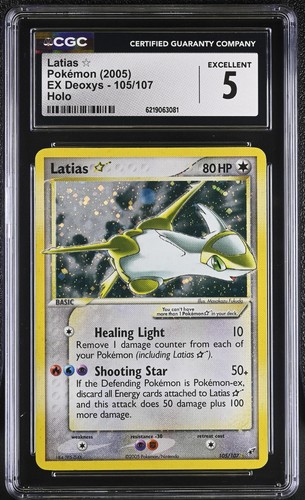 Latias ★ graded CGC 5 for sale on eBay