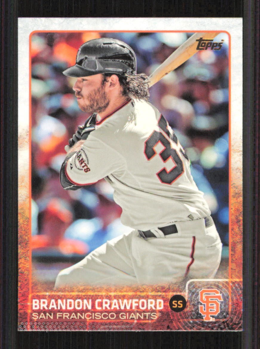 2015 Topps Limited Edition BRANDON CRAWFORD card #159 SAN FRANCISCO GIANTS