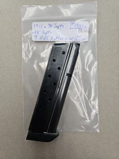 1911 Government .38 Super 10 rd Magazine Mec-gar 38 SUP clip Bumper Pad Base x 1