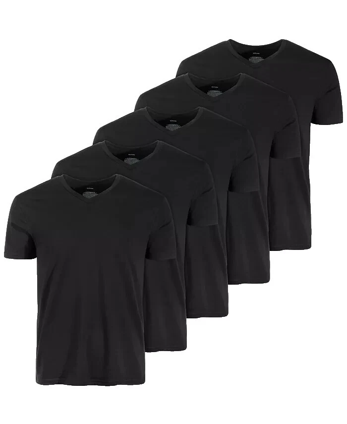 Alfani Short Sleeve Black Shirts for Men
