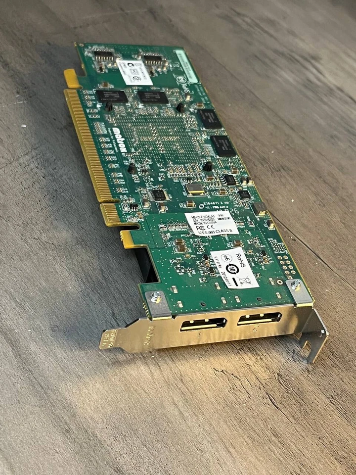 Matrox M9128-E1024LAF Low-Profile Dual DisplayPort 1GB DDR2 GPU - Image 3 of 4