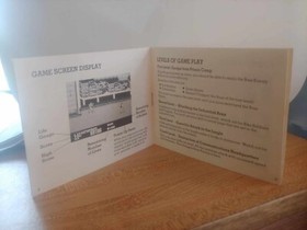 P.O.W.: Prisoners of War NES Nintendo Game Original 1989 SNK Manual Booklet ONLY