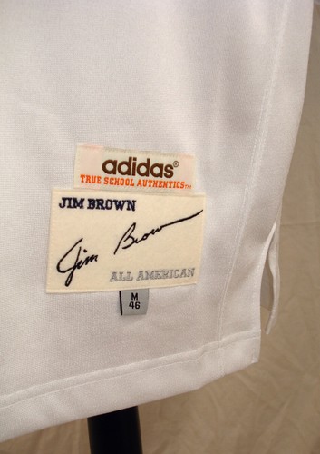 College Away Variant ALL-AMERICAN Jim Brown Syracuse/Cleveland Browns #32 Jersey - Picture 6 of 10