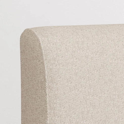 Upholstered Headboard - Cal King - Linen - Attachable to Bamboo Bed Frame (Sold 