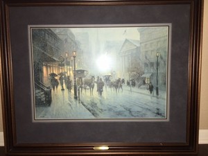 Great Discounts G Harvey Framed Wallstreet Print 777 1000 Big Codes Aksarapublic Com