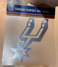 SAN ANTONIO SPURS Chrome Decal 6