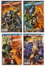 JUSTICE LEAGUE VS SUICIDE SQUAD #1 2 10 13 FIRST PRINTING LOT! 2017! BATMAN LOBO